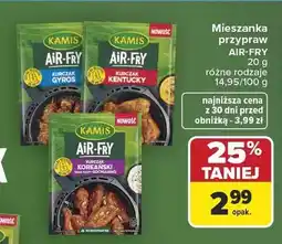 Carrefour Mieszanka przypraw Kamis Air-Fry Kurczak Gyros oferta