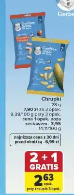 Carrefour Chrupki Gerber oferta