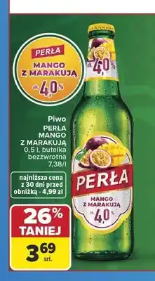 Carrefour Piwo Perła Mango z Marakują oferta