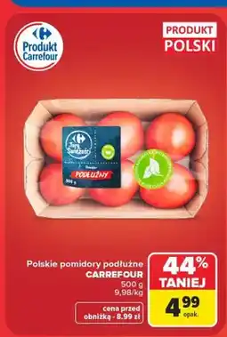 Carrefour Pomidory podłużne Carrefour polskie oferta
