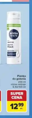 Carrefour Pianka do golenia Nivea Men oferta