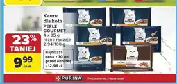 Carrefour Karma dla kota Purina Gourmet Perle 4-pak oferta