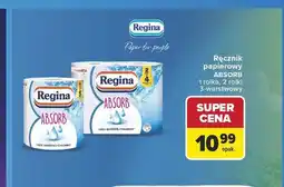 Carrefour Ręcznik papierowy Regina Absorb 3-warstwowy oferta