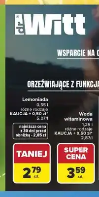 Carrefour Lemoniada Dr Witt oferta