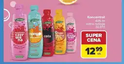 Carrefour Koncentrat Herbapol oranżada czerwona oferta