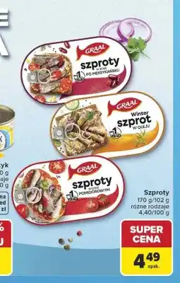 Carrefour Szproty w sosie po meksykańsku Graal oferta
