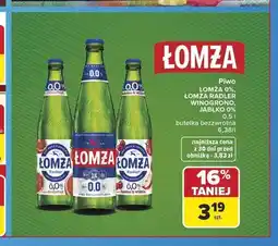 Carrefour Piwo bezalkoholowe Łomża 0,0% oferta