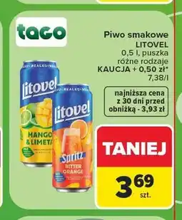 Carrefour Piwo smakowe Litovel Mango & Limeta oferta