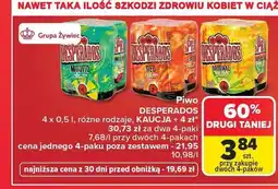 Carrefour Piwo Desperados Mojito 4-pak oferta