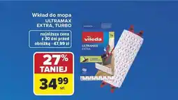 Carrefour Wkład do mopa Vileda Ultramax Extra Turbo oferta
