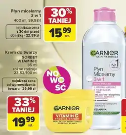 Carrefour Płyn micerlarny 3w1 Garnier Skin Naturals oferta