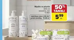 Carrefour Mydło w płynie Cleanic bawełna oferta