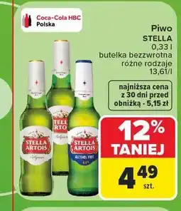 Carrefour Piwo Stella Artois oferta
