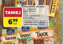 Carrefour Przysmaki dla psa Vitakraft Beef Stick 4-pak oferta