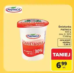 Carrefour Śmietanka Piątnica 30% oferta