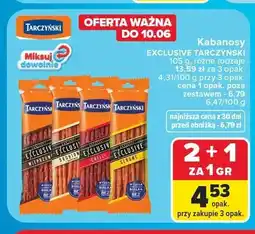 Carrefour Kabanosy Exclusive Serowe Tarczyński oferta