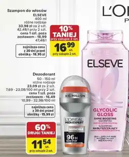 Carrefour Szampon do włosów L'Oréal Paris Elseve Glycolic Gloss oferta