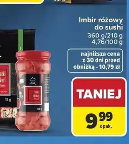 Carrefour Imbir różowy do sushi House of Asia oferta