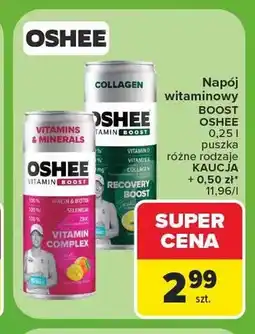 Carrefour Napój witaminowy Boost Oshee oferta