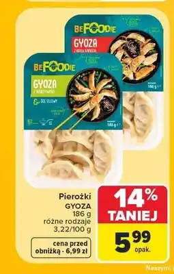 Carrefour Pierożki Gyoza z białą kapustą BeFoodie oferta