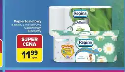 Carrefour Papier toaletowy Regina rumiankowy 8-pak 3-warstwowy oferta