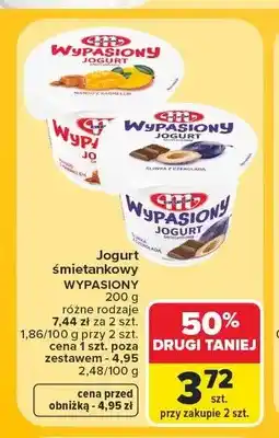 Carrefour Jogurt śmietankowy Wypasiony mango z karmelem oferta