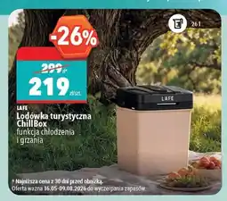 Biedronka Lodówka turystyczna ChillBox Lafe oferta