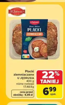 Carrefour Placki ziemniaczane U Jędrusia oferta