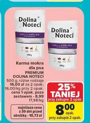 Carrefour Karma mokra dla psa Dolina Noteci Premium oferta