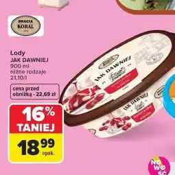 Carrefour Lody Jak Dawniej Bracia Koral oferta