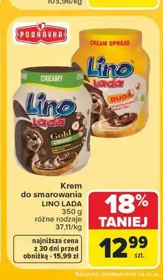 Carrefour Krem do smarowania Lino Lada Gold Creamy oferta
