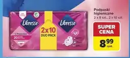 Carrefour Podpaski higieniczne Libresse Duo Pack 2x8 szt oferta