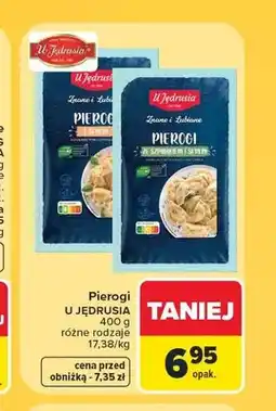 Carrefour Pierogi z serem U Jędrusia oferta