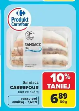 Carrefour Sandacz filet ze skórą Carrefour oferta