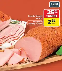 Carrefour Szynka Bogny Karol oferta