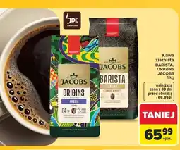 Carrefour Kawa ziarnista Jacobs Origins Brazil oferta