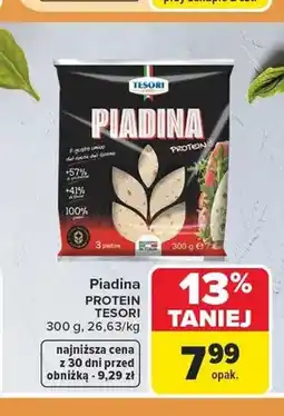 Carrefour Piadina Protein Tesori oferta