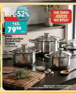 Biedronka Zestaw garnków MG Home Moderno oferta