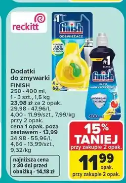 Carrefour Płyn nabłyszczający do zmywarki Finish oferta