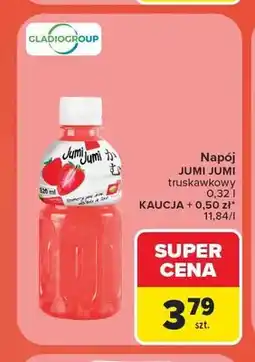 Carrefour Napój Jumi Jumi truskawkowy oferta