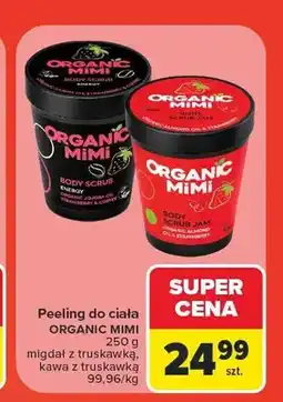 Carrefour Peeling do ciała Organic Mimi migdał z truskawką oferta