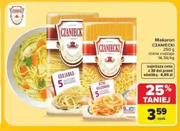 Carrefour Makaron Krajanka 5-jajeczny Czaniecki oferta