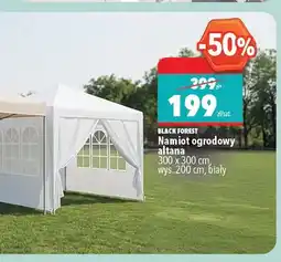 Biedronka Namiot ogrodowy altana Black Forest 300x300 cm wys. 200 cm biały oferta