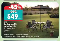 Biedronka Zestaw mebli ogrodowych Jumi oferta
