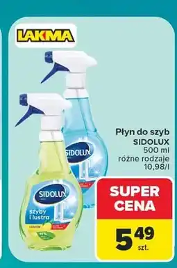 Carrefour Płyn do szyb Sidolux oferta