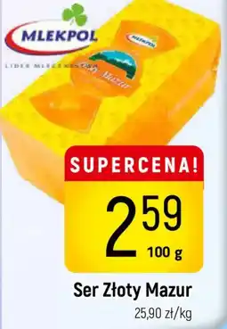 Delikatesy Piotruś Pan Mlekpol Ser Złoty Mazur oferta