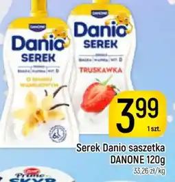 Delikatesy Piotruś Pan Danone Danio serek saszetka oferta