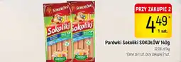 Delikatesy Piotruś Pan Sokołów Parówki Sokoliki oferta