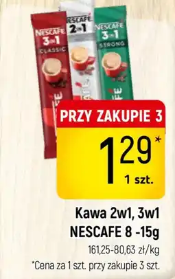 Delikatesy Piotruś Pan Nescafe Kawa 2w1, 3w1 oferta
