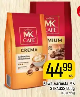 Delikatesy Piotruś Pan Mk Café Kawa ziarnista strauss oferta